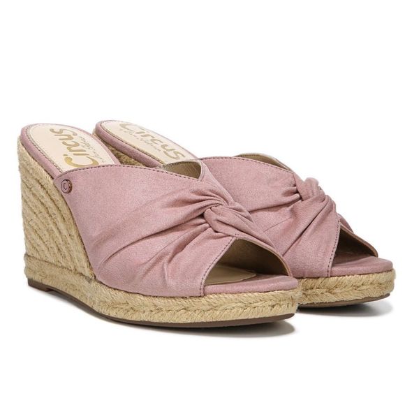Circus by Sam Edelman Shoes - Circus Sam Edelman Bea Wedge Espadrilles in Cameo Pink Shoes size 8